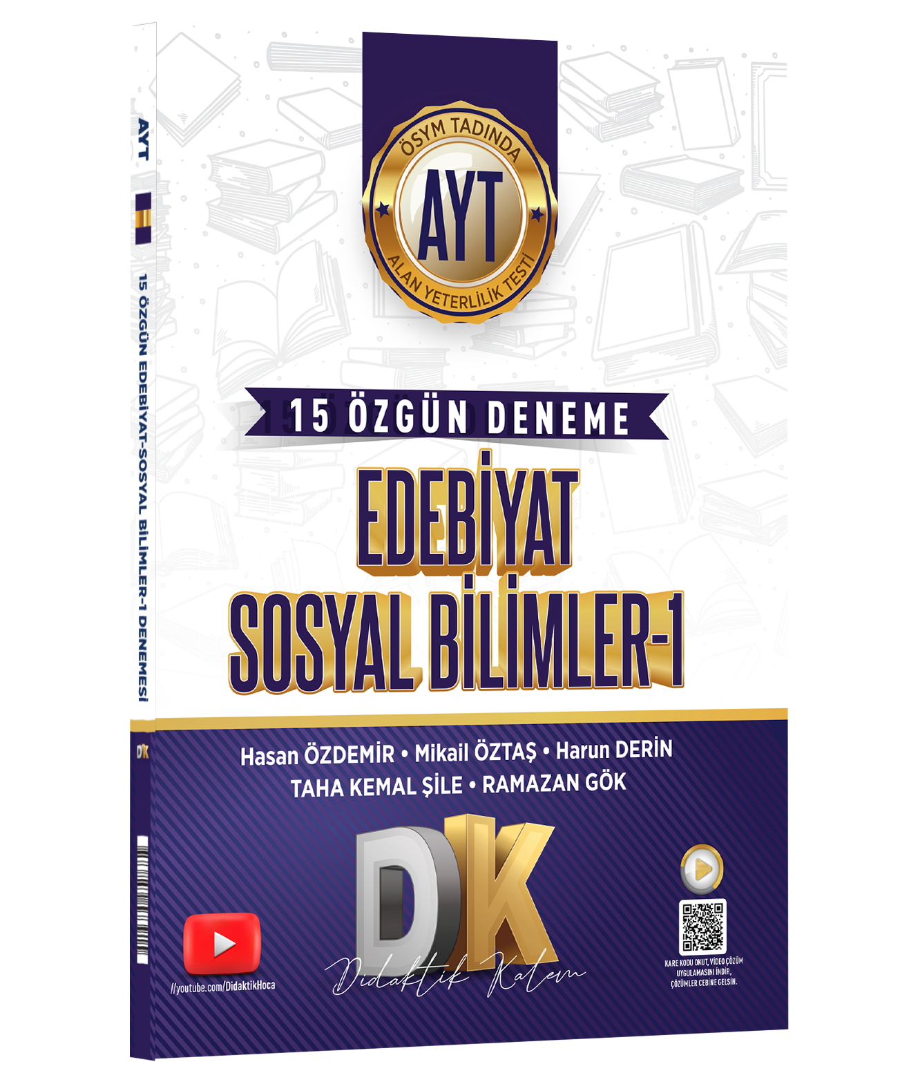 AYT Edebiyat Sosyal Bilimler-1 15 Deneme kitap kapağı