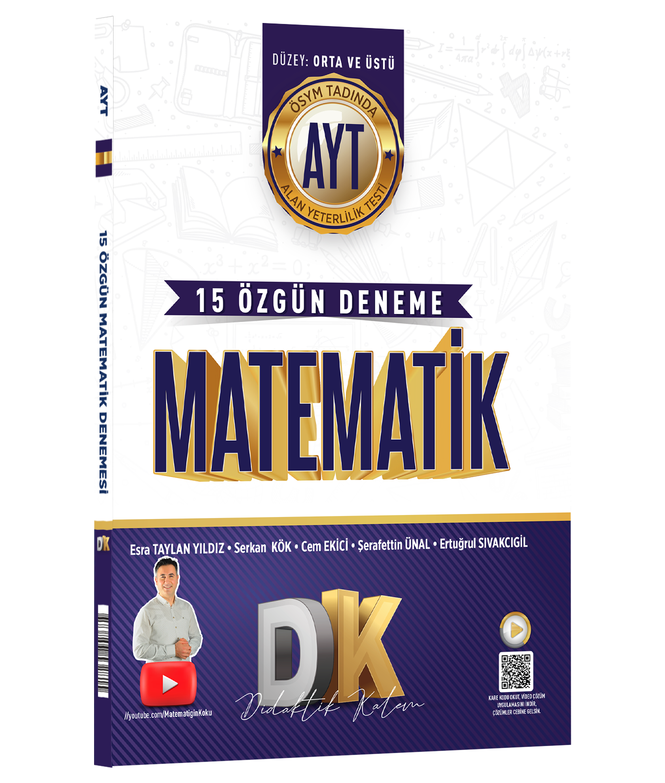 AYT Matematik 15 Deneme kitap kapağı