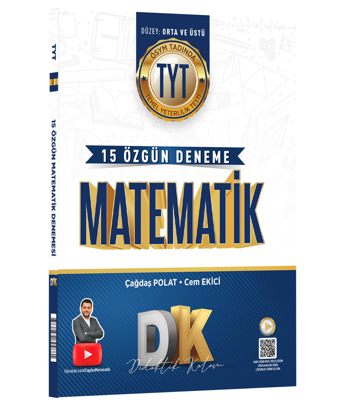 TYT Matematik 15 Deneme kitap kapağı